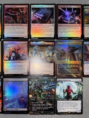 Magic The Gathering Marvel Super Heroes cards new, set of 14