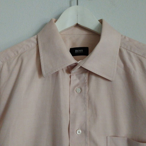 Boss men's dress shirt XXL beige