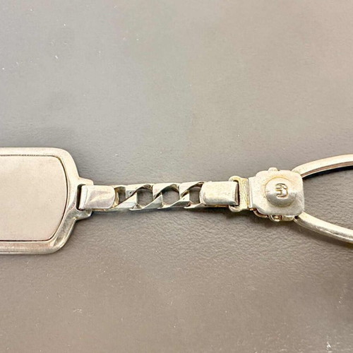 Silver keychain 925 grade new, 23 grams, 10 cm
