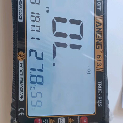 Digital Multimeter with Thermometer and Hygrometer New