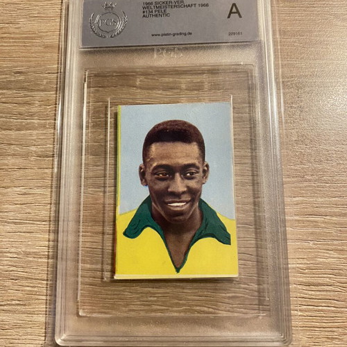 Pelé 1966 Sicker-Verlag Sticker PGS Authentic, like new