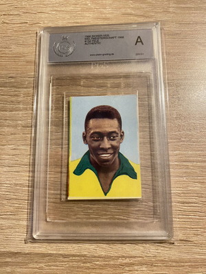 Pelé 1966 Sicker-Verlag Sticker PGS Authentic, like new