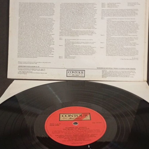 Glories of Venice Music of Monteverdi vinyl used