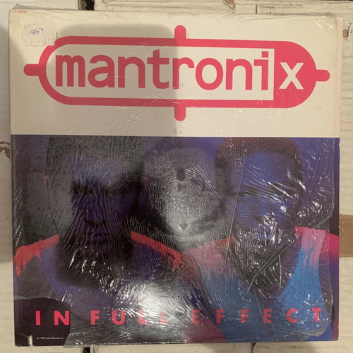 Mantronix In Full Effect βινύλιο LP άλμπουμ 1988 μεταχειρισμένο, hip hop electro-funk