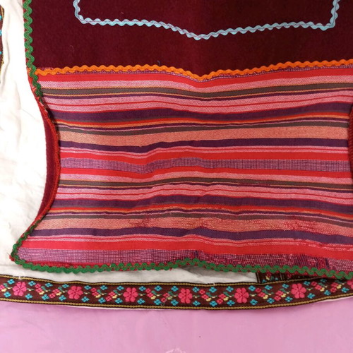Macedonian traditional costume used, three-piece, small size
