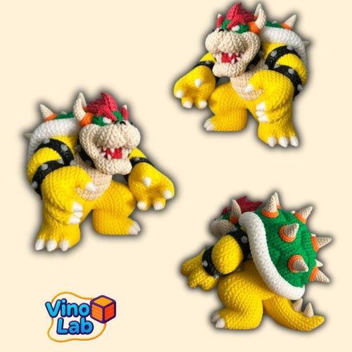 Bowser 3d printed figure new