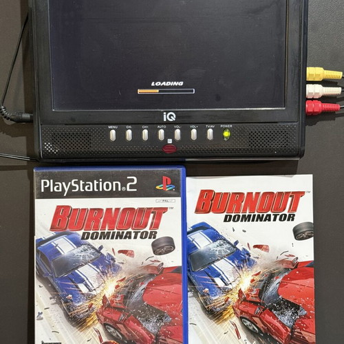 Burnout Dominator PS2 game used