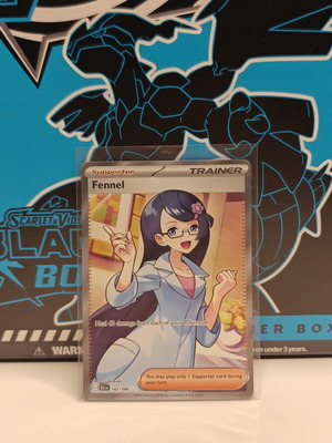 Pokemon Fennel 162/086 mint condition Black Bolt