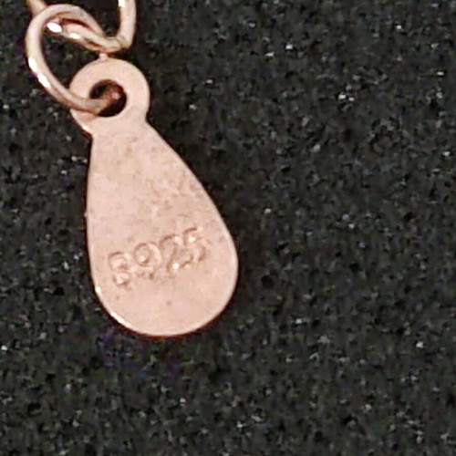 925 Silver Tree of Life Necklace New Rose Gold Plated