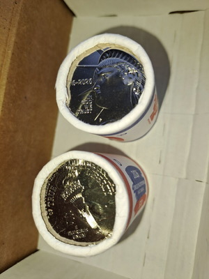 Σετ Semiquincentennial Half Dollar 2026 καινούργιο, 2 ρολά P & D