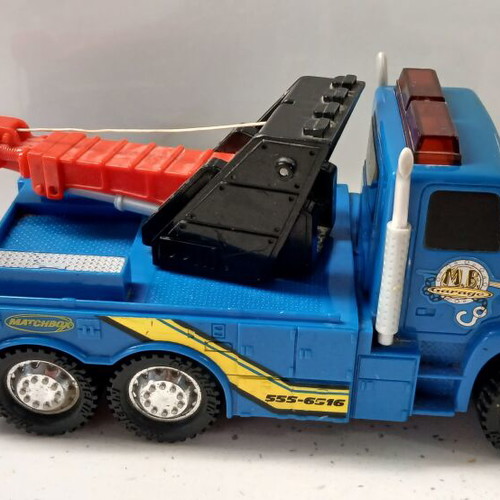 Matchbox Large Tow Truck 26cm used, blue