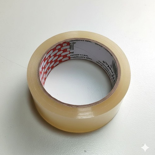 JustNote packing tape 38mm x 66m transparent new
