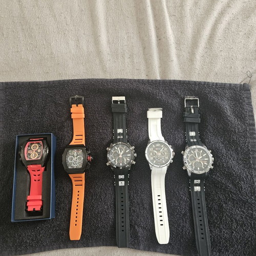 Watches for Men Set of 5 Like New