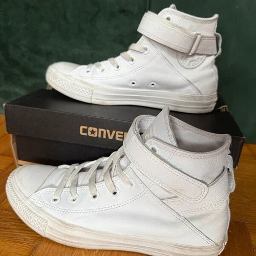 Converse All Star leather sneakers size 39 like new, white