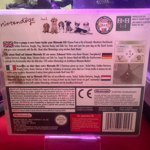 Nintendo DS Nintendogs Dackshund and Friends like new, full PAL edition