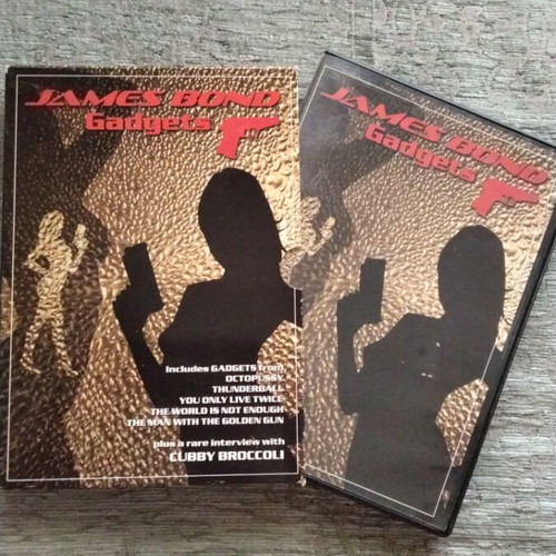 James Bond Gadgets DVD used, rare collectible