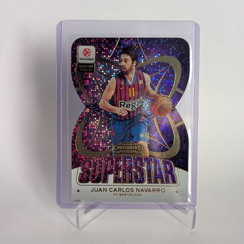 Juan Carlos Navarro Superstar Contenders Euroleague 2025-26 card new