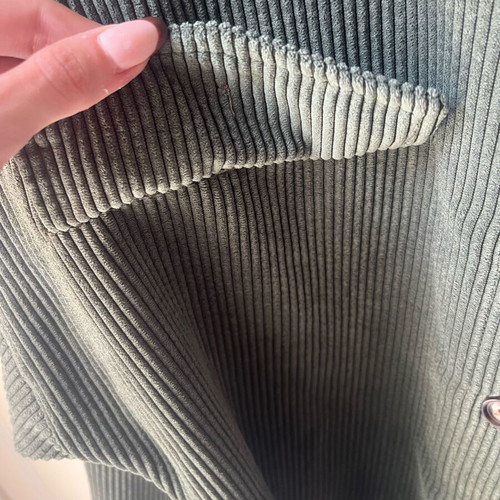 Olive corduroy dress-jacket like new, size M/L