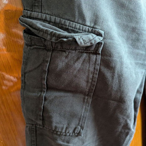 Cargo pants Stradivarius black size large used