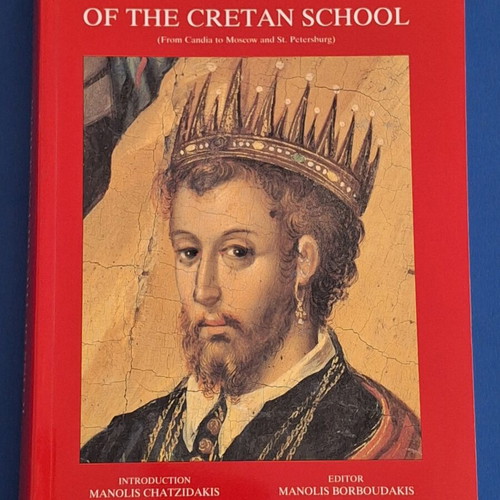 Icons of the Cretan School book like new, English