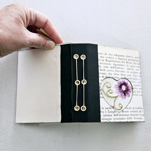 The Purple Heart notebook handmade like new