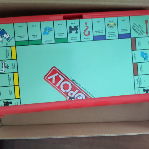 Monopoly travel edition used
