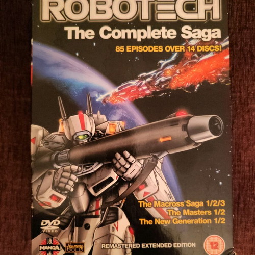 Robotech The Complete Saga DVD used