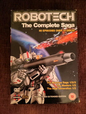 Robotech The Complete Saga DVD μεταχειρισμένο