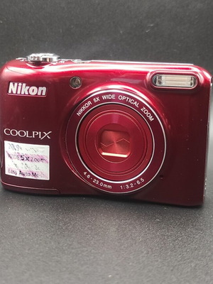 Nikon Coolpix L28 Red 20MP ψηφιακή φωτογραφική μηχανή μεταχειρισμένη