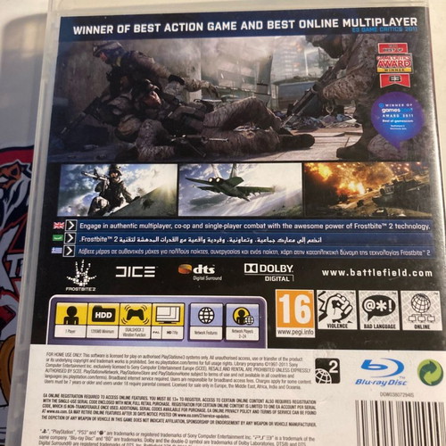 Battlefield 3 for PS3 used