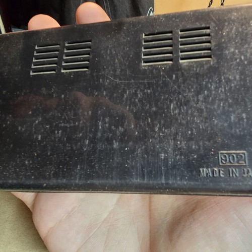 Sonho 10 Transistor vintage radio with leather case
