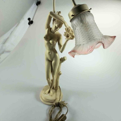 Vintage table lamp, height 52.5 cm