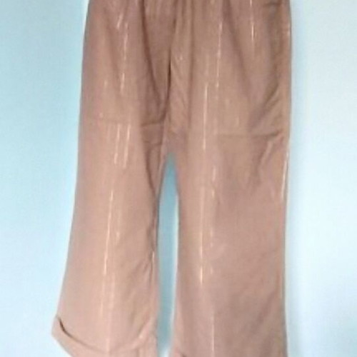 Pepper corn silk pants like new, beige color
