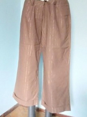 Pepper corn silk pants like new, beige color