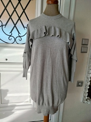 Acne Studios blouse dress gray like new, size M