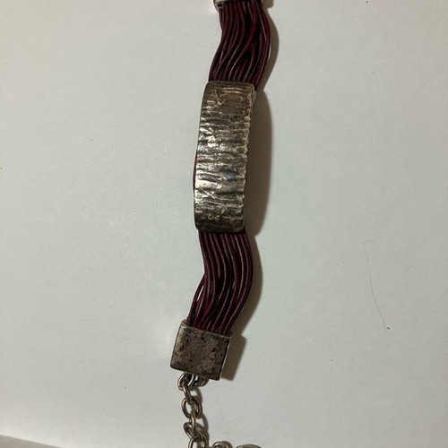 Leather bracelet used