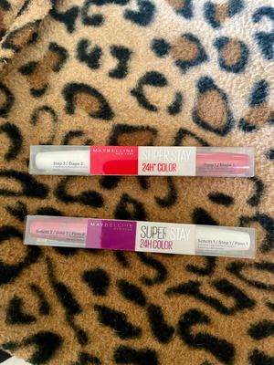 Maybelline Super Stay 24H Color Set of 2 New Liquid Lipsticks