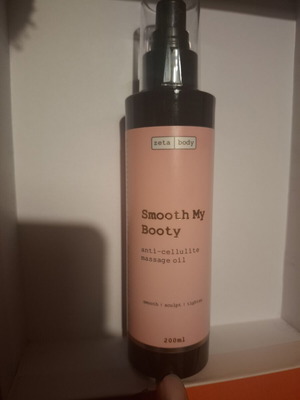 Zeta Body Smooth My Booty anti-cellulite massage oil 200ml
