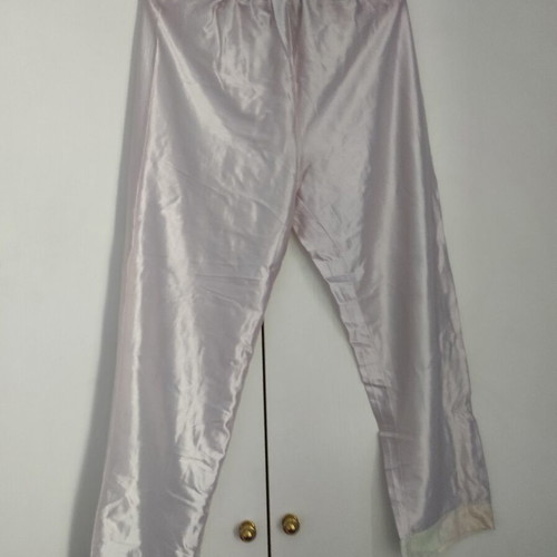 Roza satin women's pajamas size 46 like new, gray