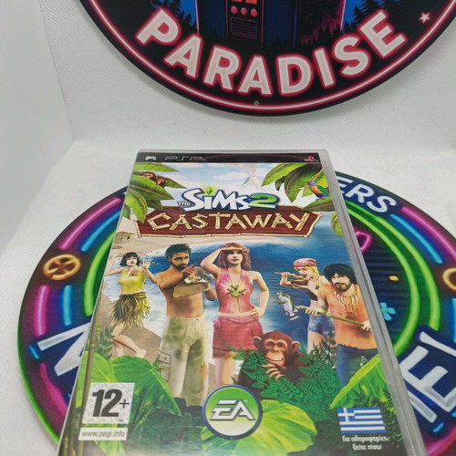 The Sims 2: Castaway for Sony PSP like new, Greek cover