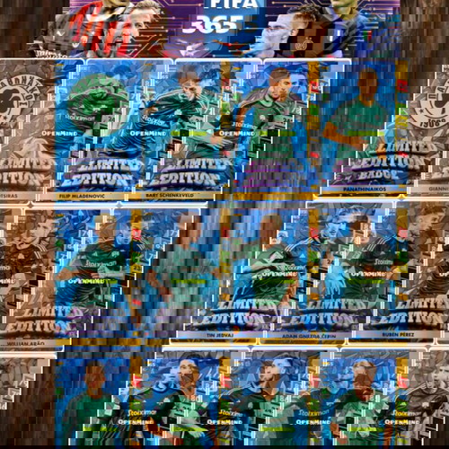 Μεμονωμένες ελληνικές και ξένες limited edition κάρτες Panini FIFA 365 2025 Andrenalyn XL καινούργιες
