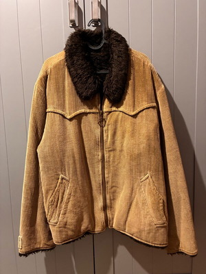 Ανδρικό vintage Diesel κοτλέ μπουφάν reversible σαν καινούργιο, μέγεθος M