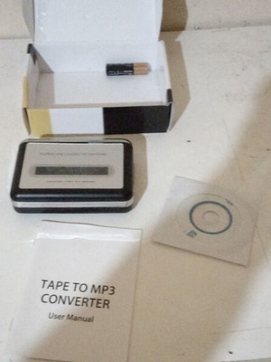 Ezcap USB Casette Capture music converter like new