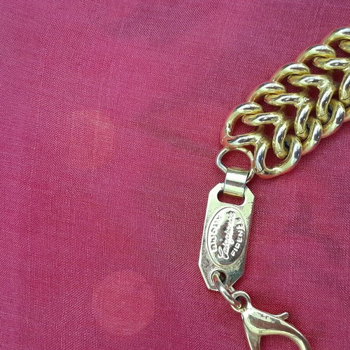 Firenze bracelet Italy used, fishbone design, 90s style