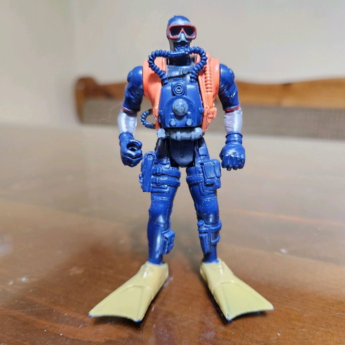 Chap Mei Scuba Diver figure used, Soldier Force, 10 cm