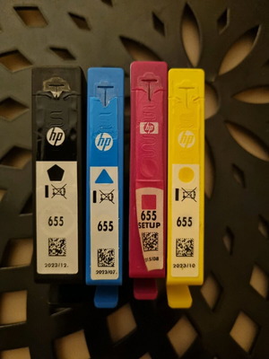 HP Deskjet Ink Advantage Printer Ink Used, Color Pack