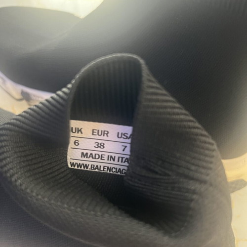 Balenciaga sneakers used, black, size 38