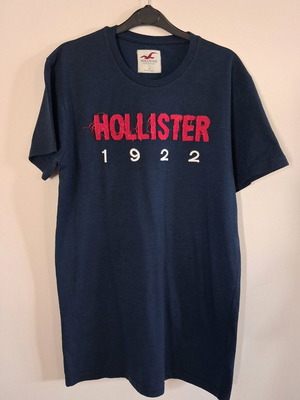 T-shirt Hollister μπλε σαν καινούργιο, μέγεθος M