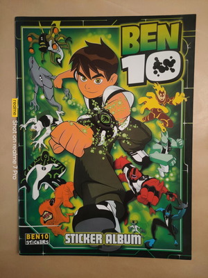 Ben 10 Sticker Album καινούργιο χωρίς αυτοκόλλητα