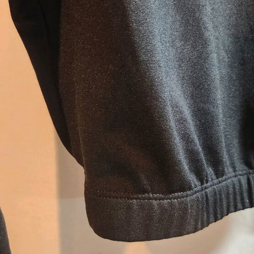 Varsity Sports fitness top like new, long-sleeve cropped with elastic waist